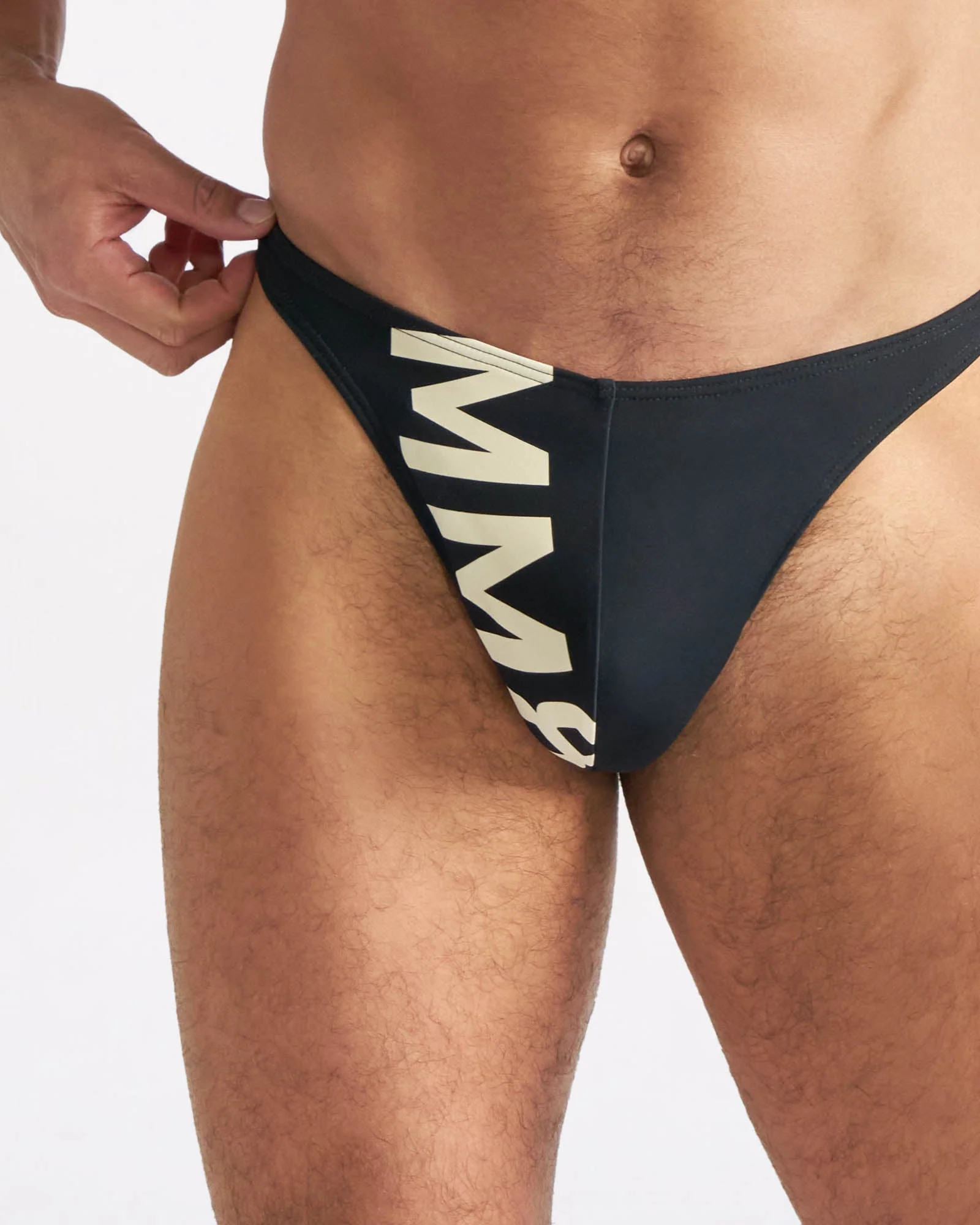 TEAMM8 Arena Swim Thong - Black - Image 4
