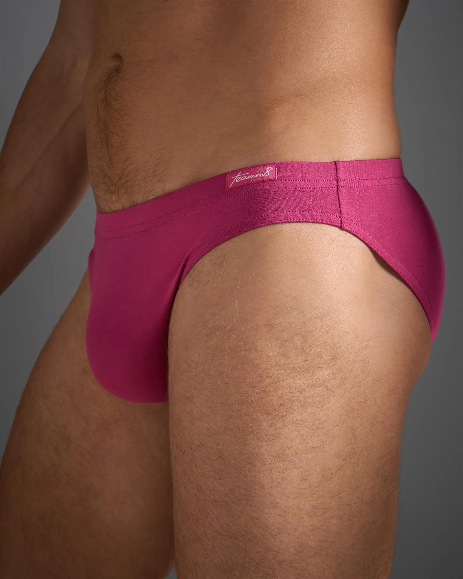 Body Bamboo Bikini Brief - Bordeaux - Image 4