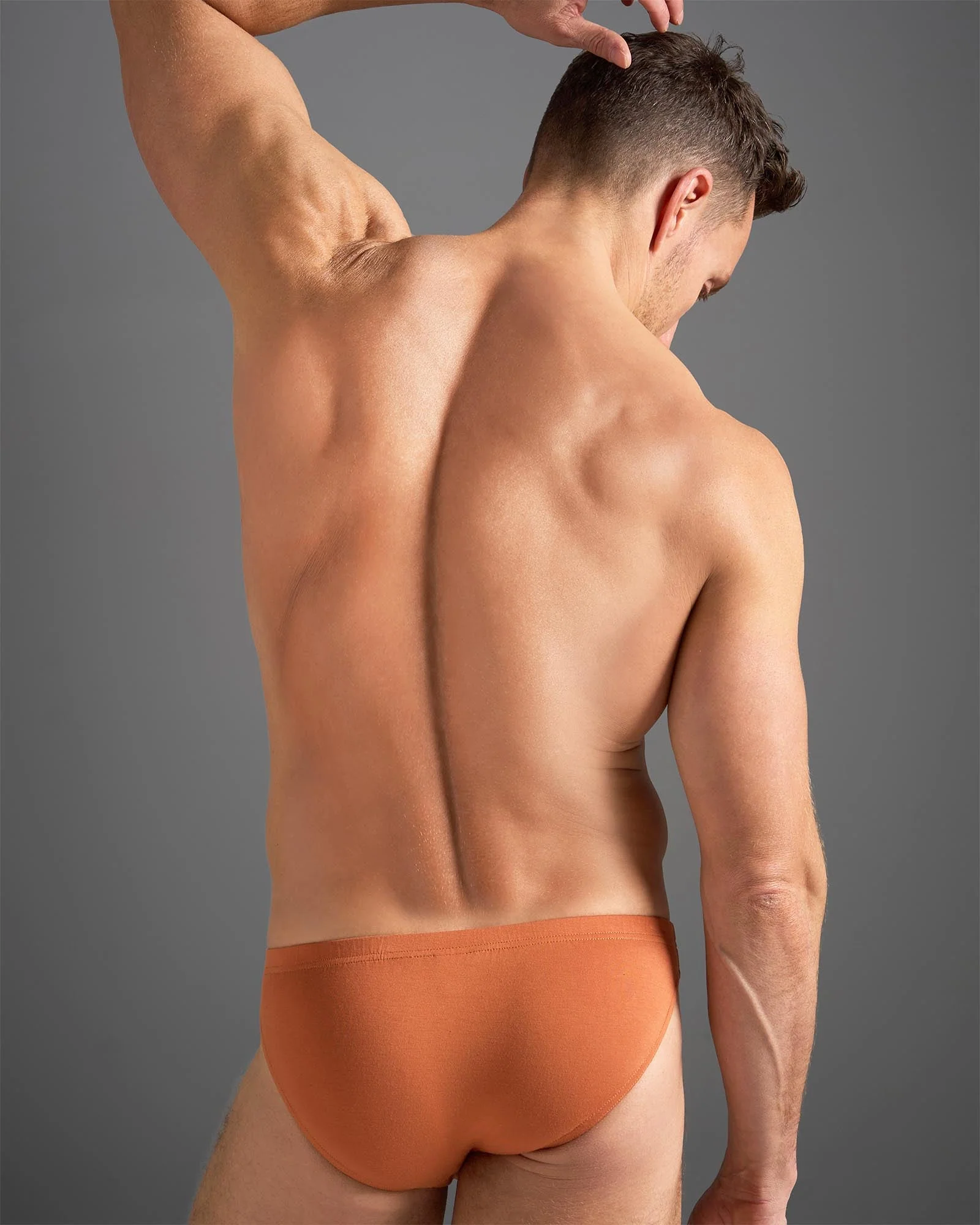 Body Bamboo Bikini Brief - Burnt Sienna - Image 4