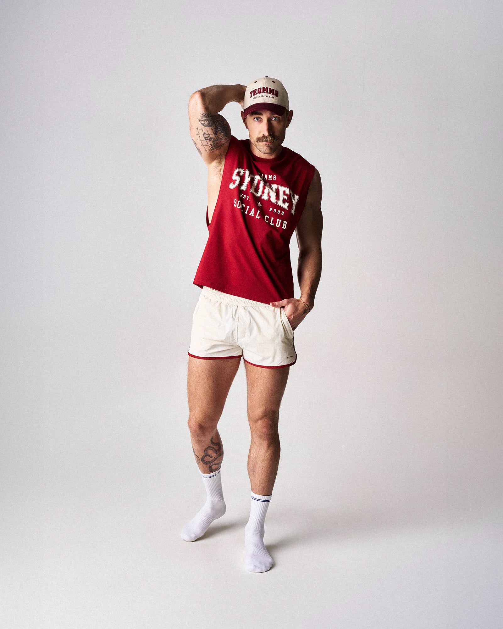 S.S.C. Legacy Box Muscle Tank - Maroon - Image 3